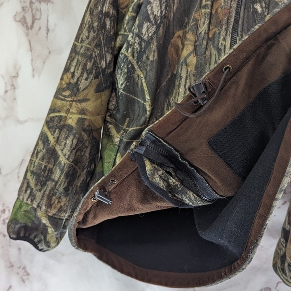 Gamehide Jacket Men Large Hunting Camo  Mossy Oak Break Up Woodland Hyper Hide - Picture 12 of 14